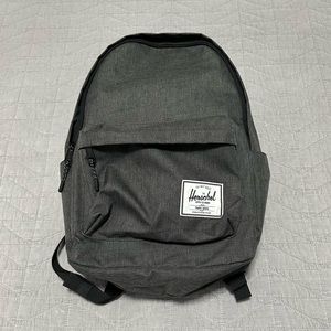 Men’s Herschel Classic Backpack | Dark Gray Crosshatch